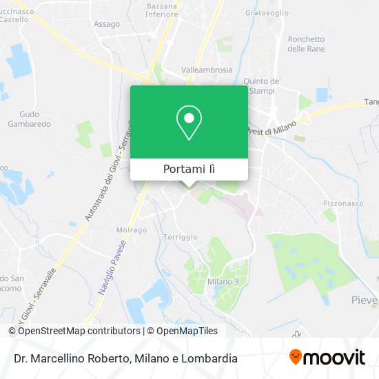 Mappa Dr. Marcellino Roberto