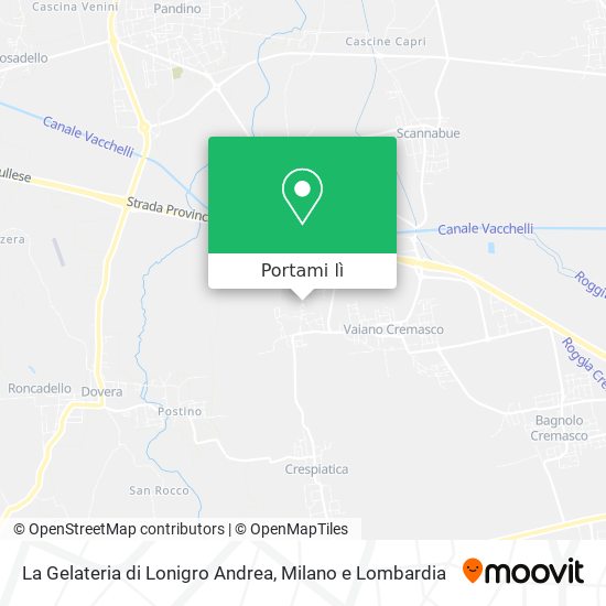 Mappa La Gelateria di Lonigro Andrea