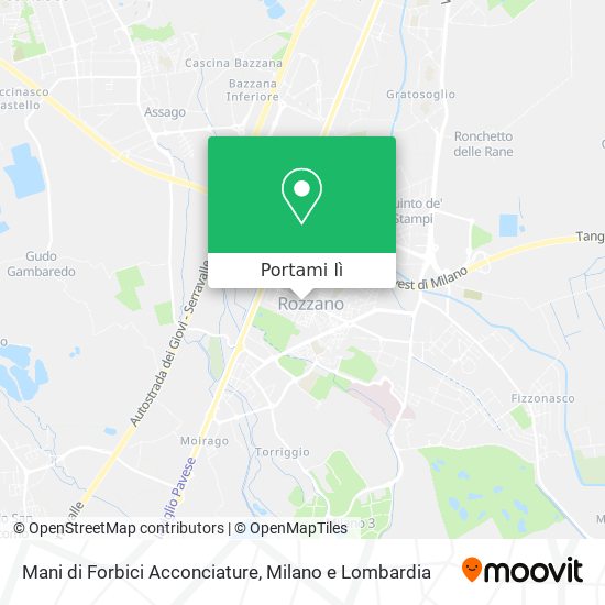 Mappa Mani di Forbici Acconciature