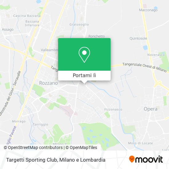 Mappa Targetti Sporting Club