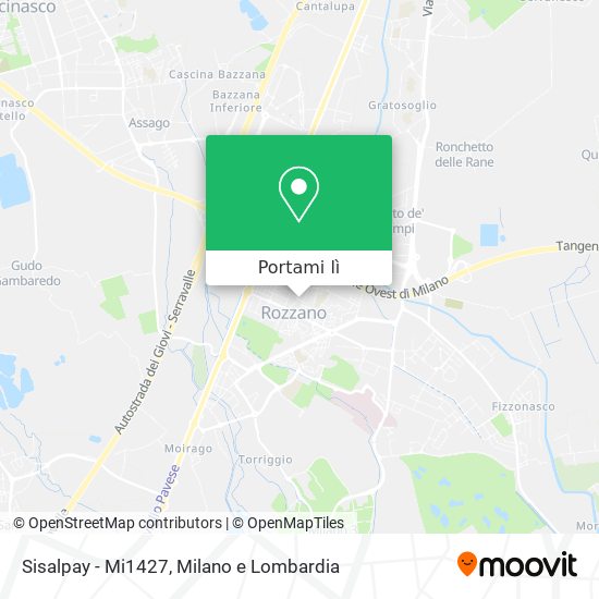 Mappa Sisalpay - Mi1427