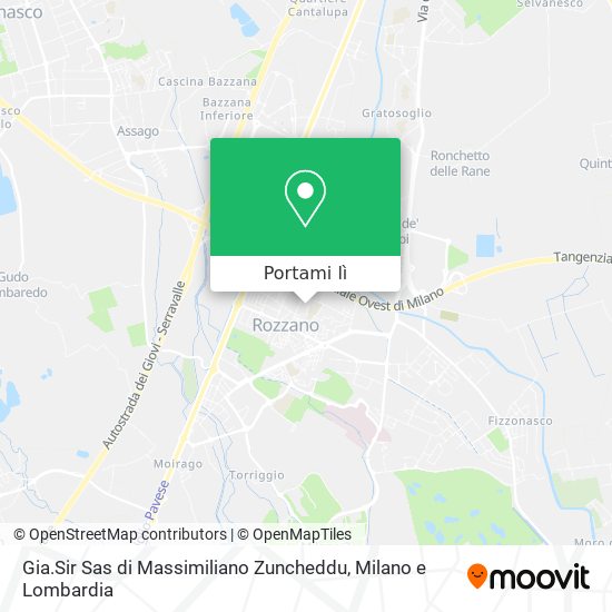 Mappa Gia.Sir Sas di Massimiliano Zuncheddu