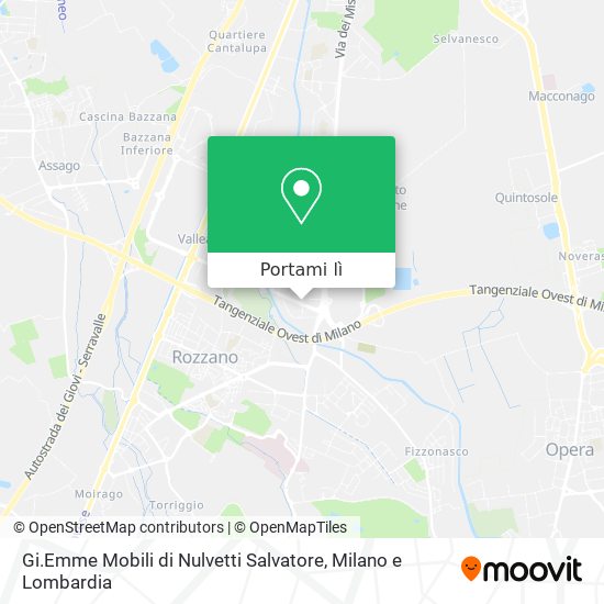 Mappa Gi.Emme Mobili di Nulvetti Salvatore