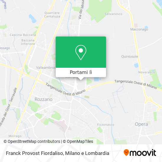 Mappa Franck Provost Fiordaliso