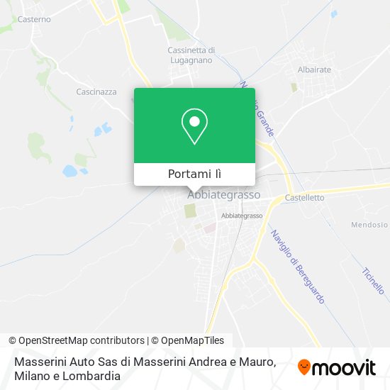 Mappa Masserini Auto Sas di Masserini Andrea e Mauro