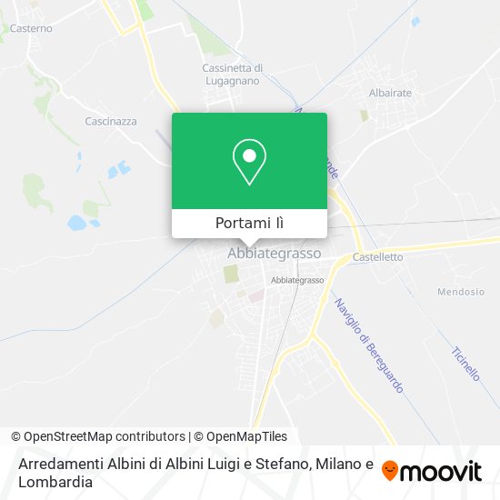 Mappa Arredamenti Albini di Albini Luigi e Stefano