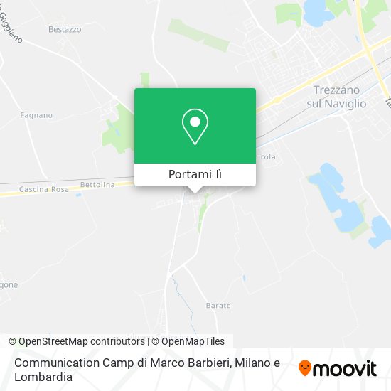 Mappa Communication Camp di Marco Barbieri