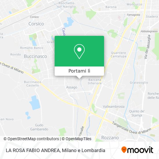 Mappa LA ROSA FABIO ANDREA