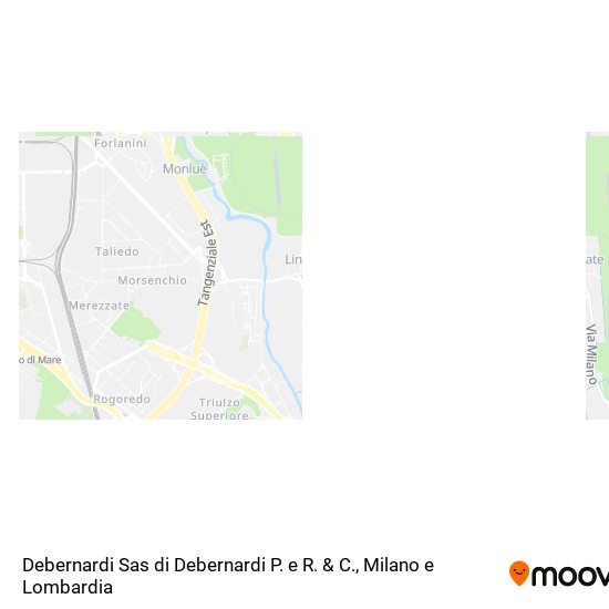 Mappa Debernardi Sas di Debernardi P. e R. & C.