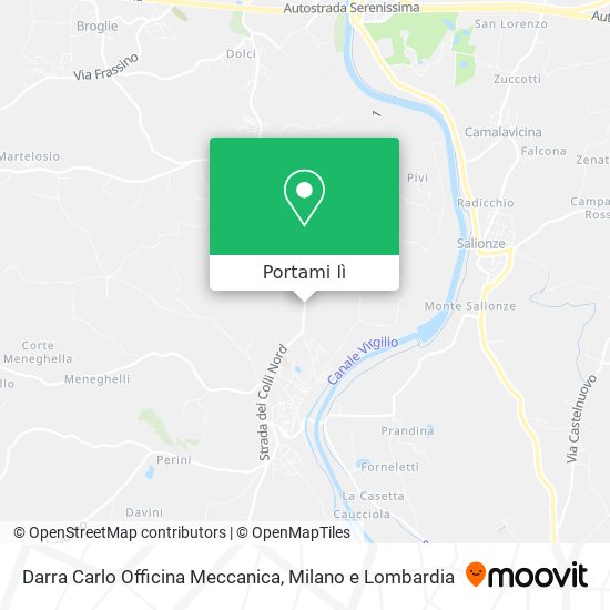 Mappa Darra Carlo Officina Meccanica