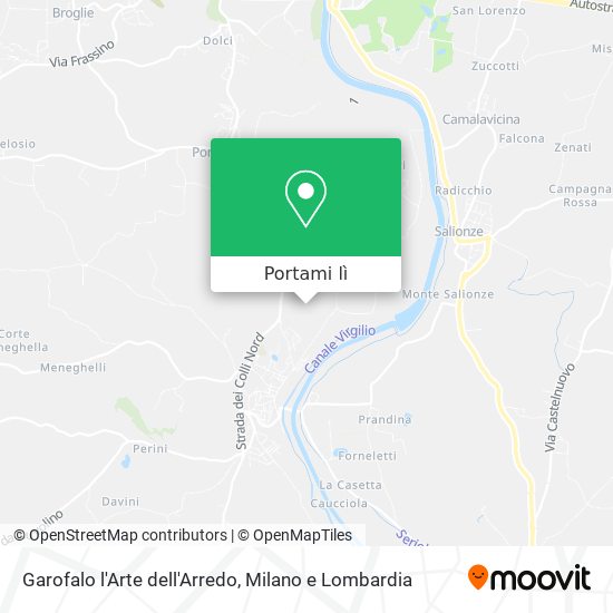 Mappa Garofalo l'Arte dell'Arredo