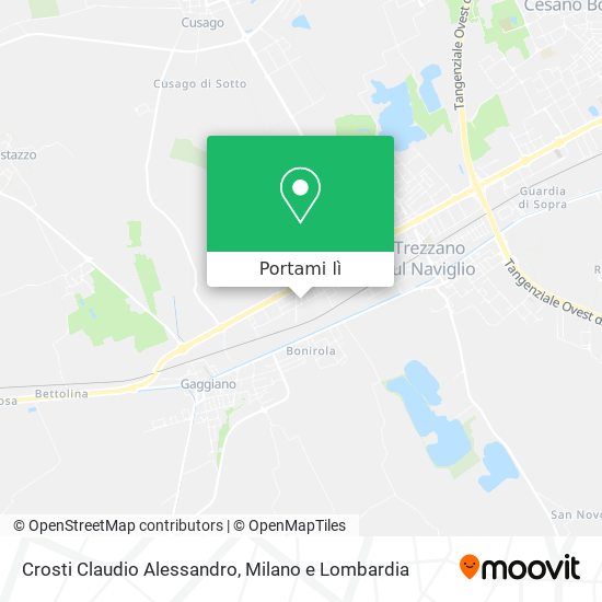 Mappa Crosti Claudio Alessandro
