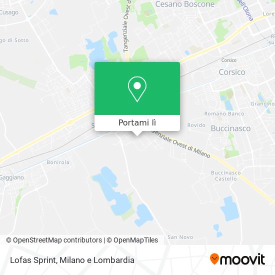 Mappa Lofas Sprint