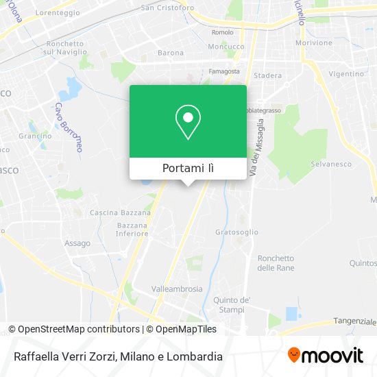 Mappa Raffaella Verri Zorzi