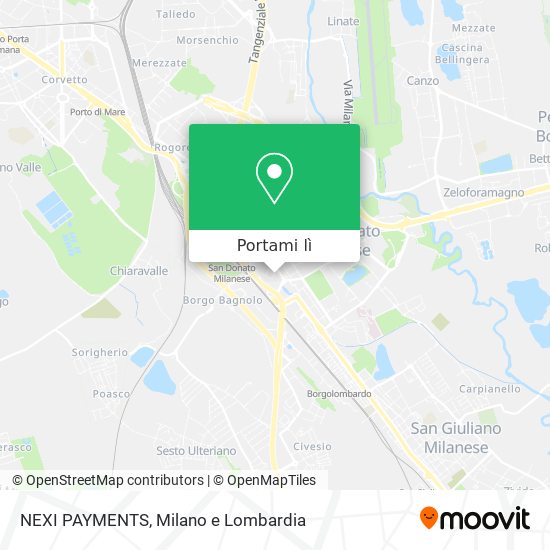 Mappa NEXI PAYMENTS