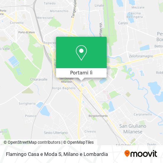 Mappa Flamingo Casa e Moda S