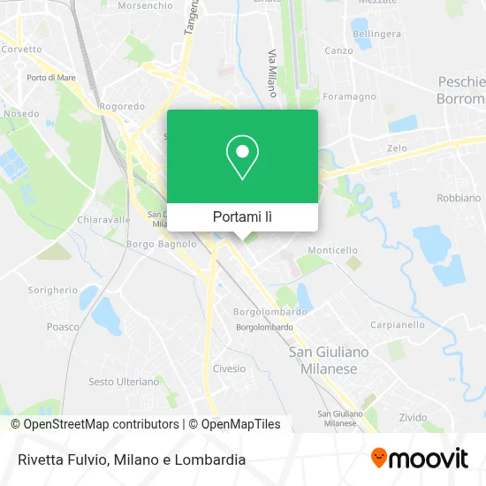 Mappa Rivetta Fulvio