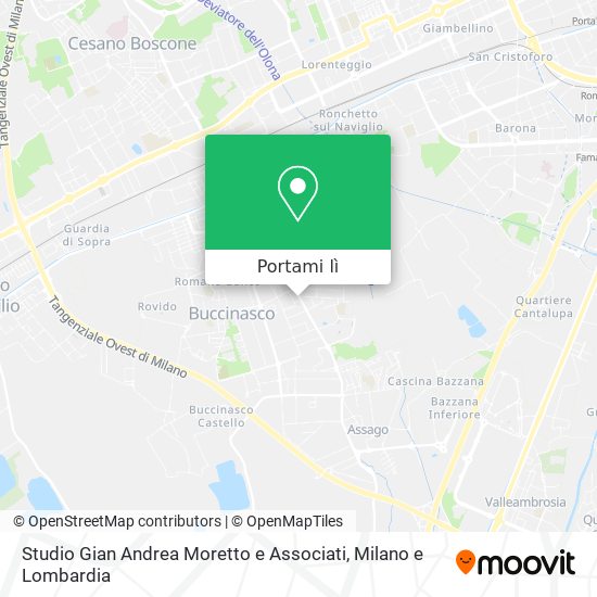 Mappa Studio Gian Andrea Moretto e Associati