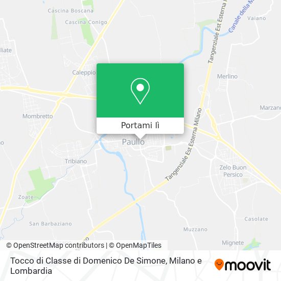 Mappa Tocco di Classe di Domenico De Simone