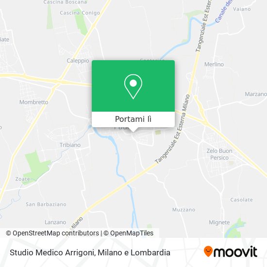 Mappa Studio Medico Arrigoni