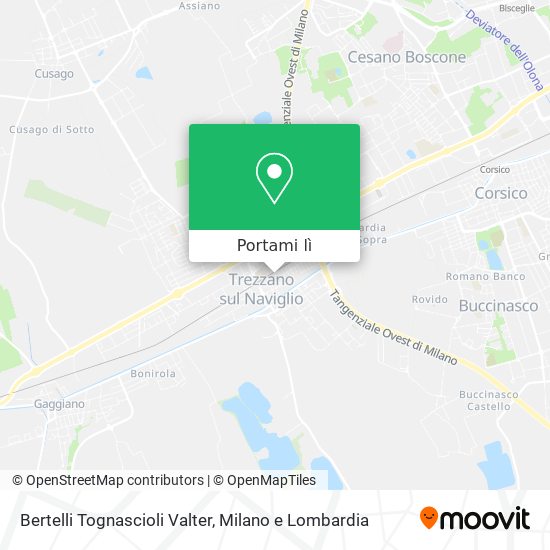 Mappa Bertelli Tognascioli Valter