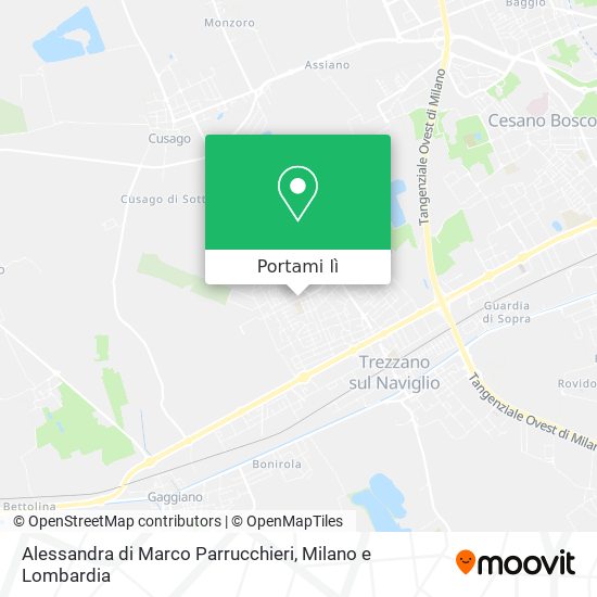 Mappa Alessandra di Marco Parrucchieri