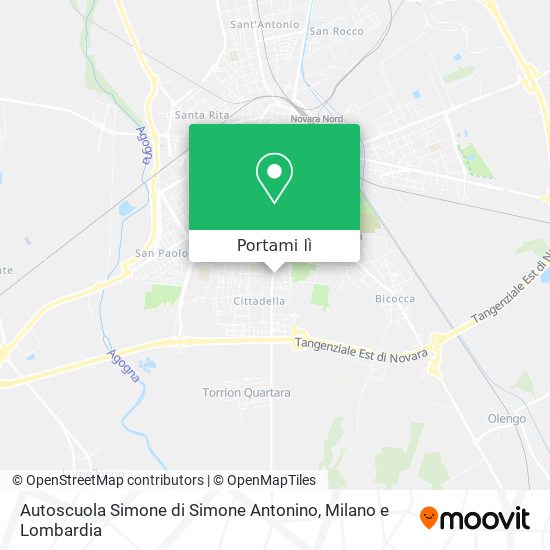 Mappa Autoscuola Simone di Simone Antonino