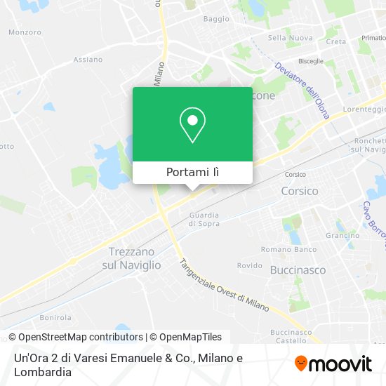 Mappa Un'Ora 2 di Varesi Emanuele & Co.