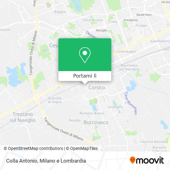 Mappa Colla Antonio