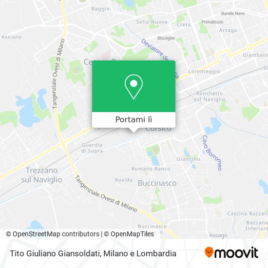 Mappa Tito Giuliano Giansoldati