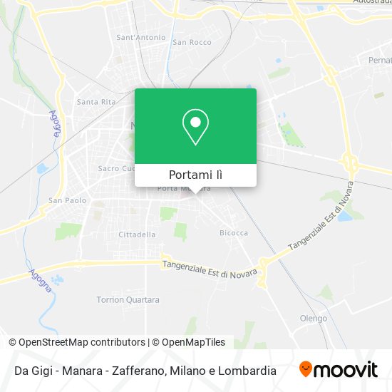 Mappa Da Gigi - Manara - Zafferano