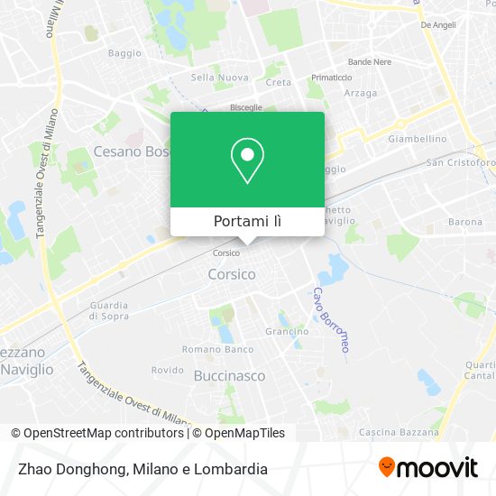 Mappa Zhao Donghong