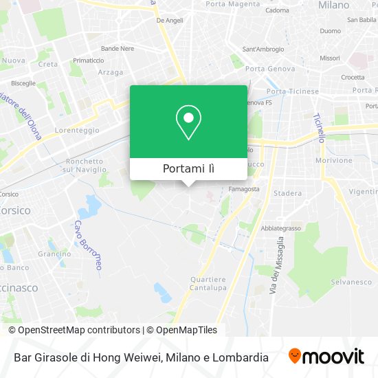 Mappa Bar Girasole di Hong Weiwei