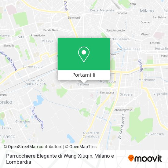 Mappa Parrucchiere Elegante di Wang Xiuqin