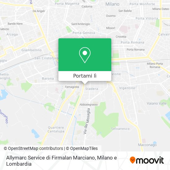 Mappa Allymarc Service di Firmalan Marciano