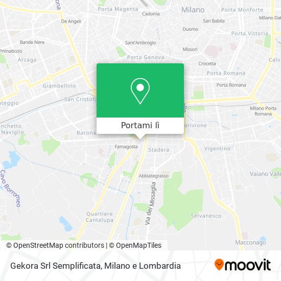 Mappa Gekora Srl Semplificata