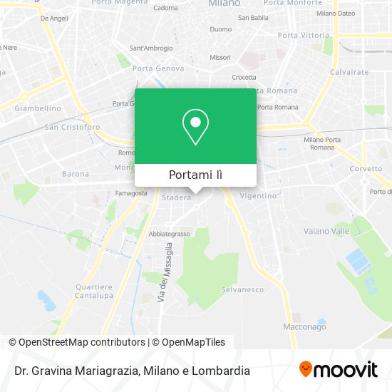 Mappa Dr. Gravina Mariagrazia