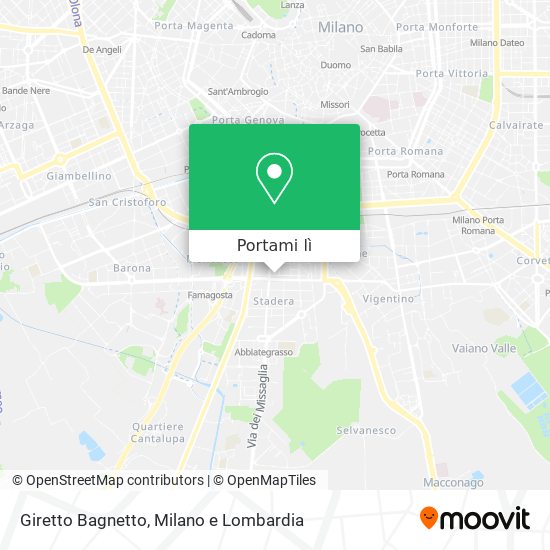 Mappa Giretto Bagnetto