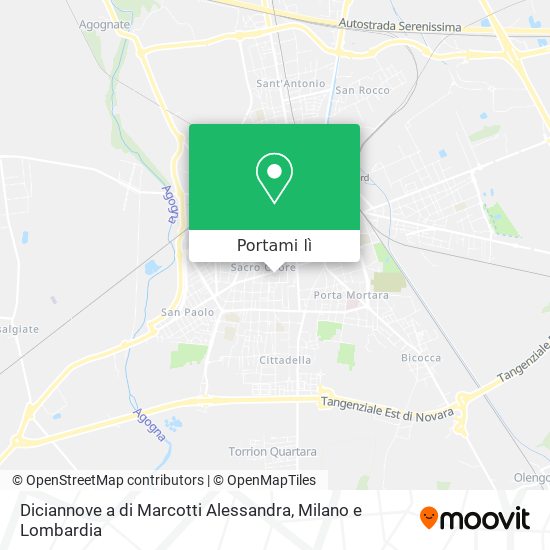 Mappa Diciannove a di Marcotti Alessandra