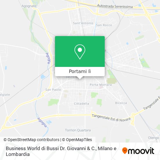 Mappa Business World di Bussi Dr. Giovanni & C.