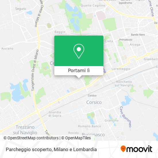 Mappa Parcheggio scoperto