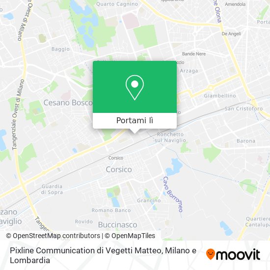 Mappa Pixline Communication di Vegetti Matteo