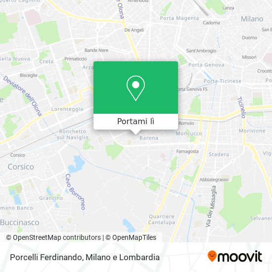 Mappa Porcelli Ferdinando