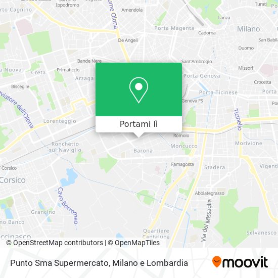 Mappa Punto Sma Supermercato