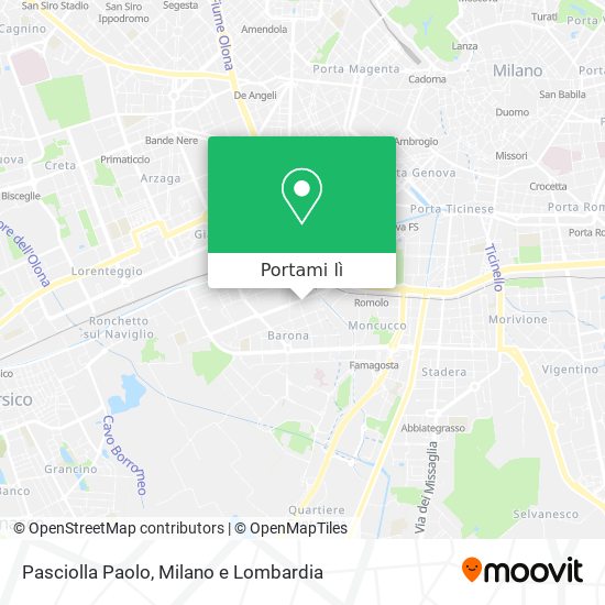 Mappa Pasciolla Paolo