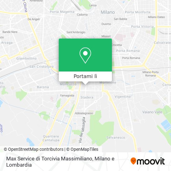 Mappa Max Service di Torcivia Massimiliano