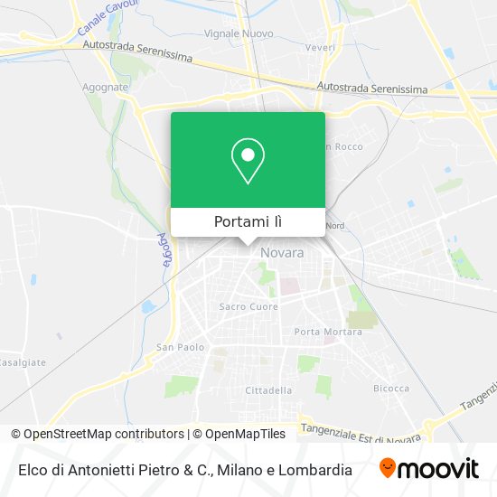 Mappa Elco di Antonietti Pietro & C.