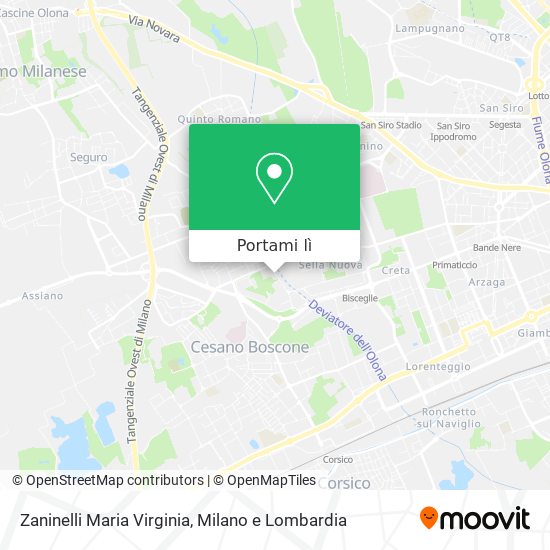 Mappa Zaninelli Maria Virginia
