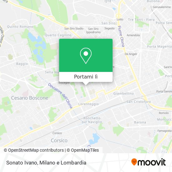 Mappa Sonato Ivano