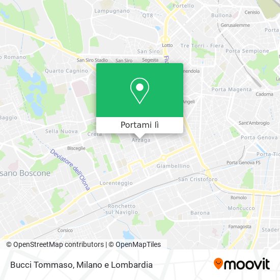 Mappa Bucci Tommaso